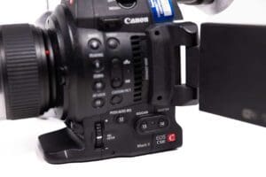 C100 CAMERA SIDE