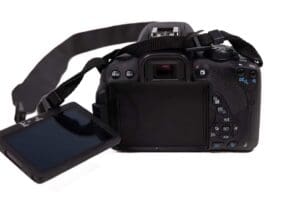 Canon EOS T5i Back